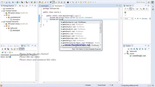 What is different between print and println in Java (Urdu Explained) смотреть онлайн