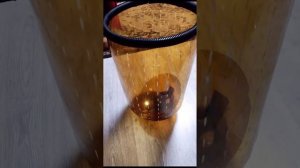 #кашпо #ротанг кашпо цилиндр из пивной кеги.