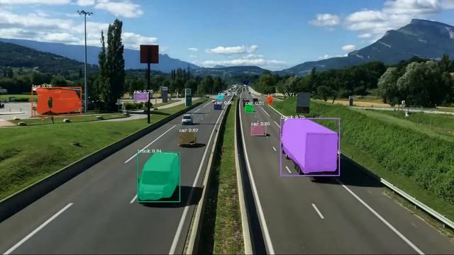Vehicle Detection from Traffic Video using Mask RCNN смотреть онлайн