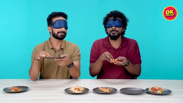 Blindfold Taste Test: Domino's Vs Pizza Hut Vs Nirula's - Which Is What Pizza? | Ok Tested смотреть онлайн