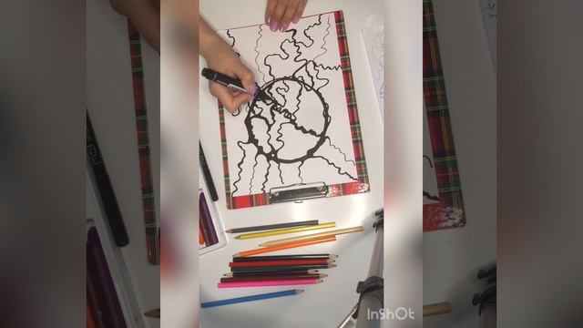 Нейрографика Планет. Рисуем Марс. смотреть онлайн