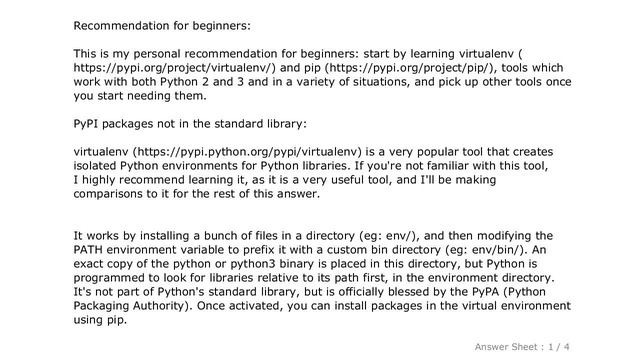 PYTHON : What is the difference between venv, pyvenv, pyenv, virtualenv, virtualenvwrapper, pipenv, смотреть онлайн