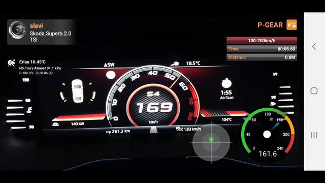 100 200 Skoda Superb TSI 190PS @ 320PS Tuning смотреть онлайн