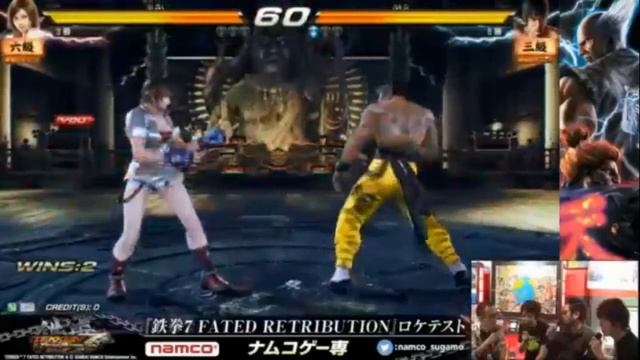 Tekken 7: Fated Retribution - Location Test 13/02/16 - Asuka vs Law смотреть онлайн
