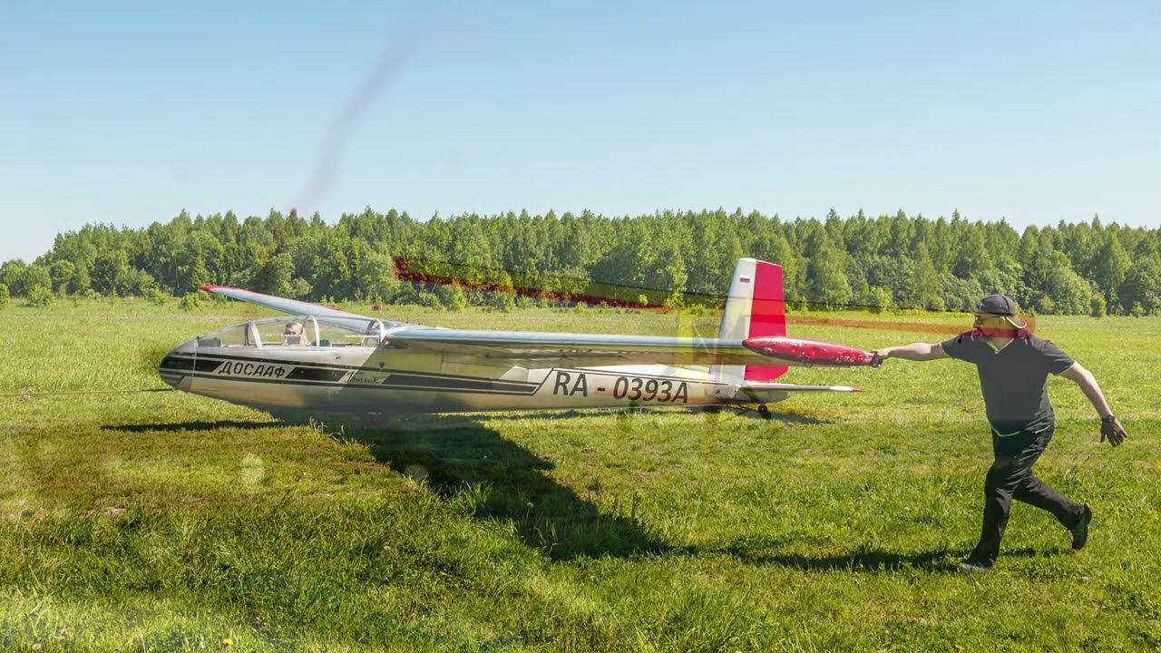 Полёты на планерах с "Небом в подарок" смотреть онлайн