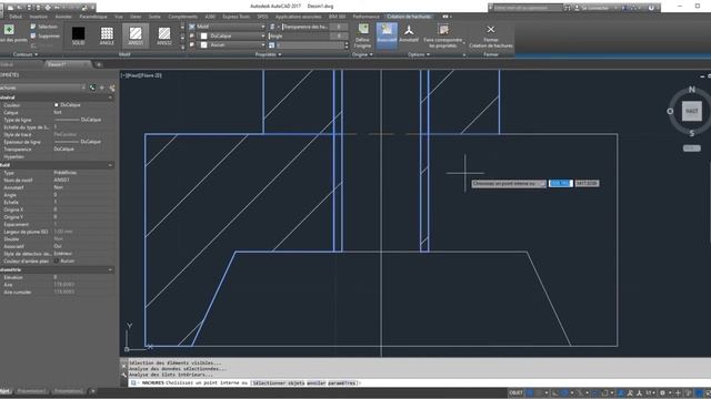 13 autocad tete de vis hachure polyligne смотреть онлайн