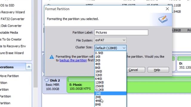 convert ntfs to exfat смотреть онлайн