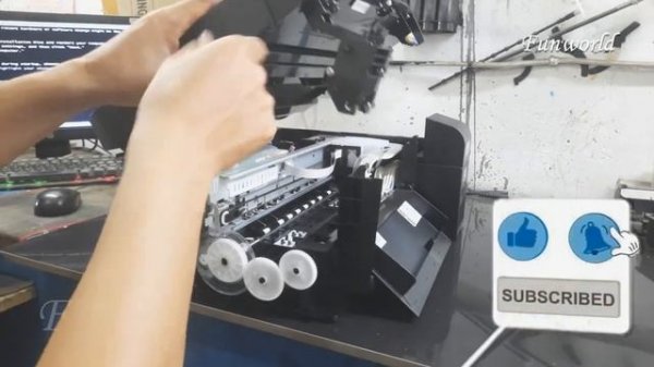 How to disassemble the Epson L3210 printer