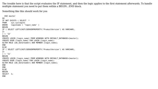Databases: Syntax check for creating logins in different SQL versions (2 Solutions!!) смотреть онлайн