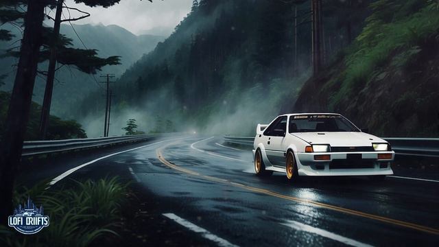 Study Music 🎵 Downhill Drift 🚗 JDM Legends on the Mountain Pass 🔥 смотреть онлайн
