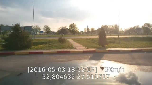 Реакция радиостанции на заправочную колонку