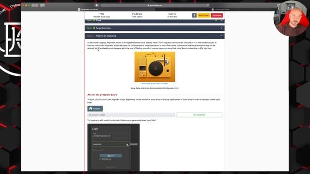 Burp Suite Fundamentals | TryHackMe Pentest+ Web Pentesting Lab смотреть онлайн