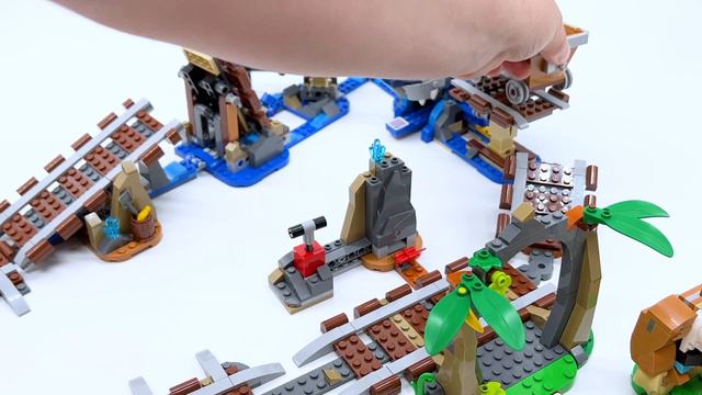 Diddy Kong's Minecart Ride EARLY Review! LEGO Super Mario Set 71425