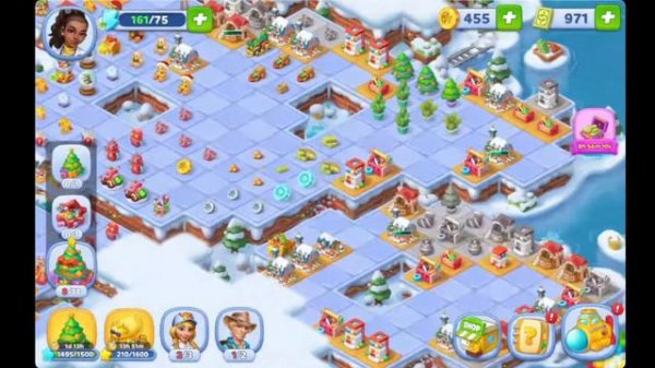 Merge County - Christmas Wonderland - Part 1.3 - Walkthrough - FULL STORY - CaroGamesNL