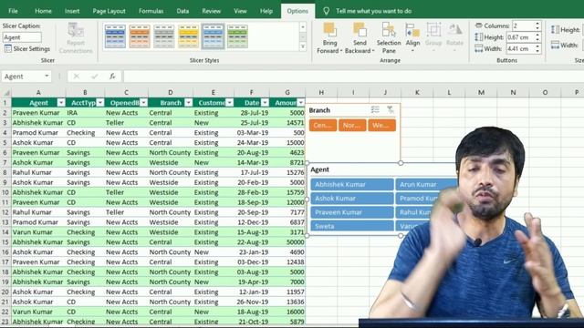 Filter vs Slicer | Pivot Table Slicer and Timeline | Using Excel Slicers to Filter Data смотреть онлайн