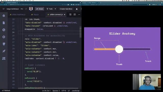 Speakeasy JS - Building accessible components with State Machines (Segun Adebayo) смотреть онлайн