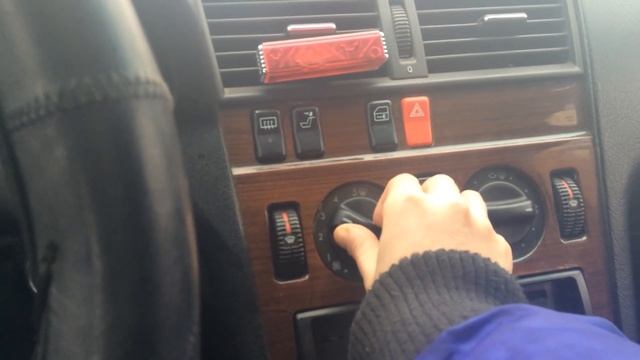 Работа печки на мерседес с200 w202 смотреть онлайн