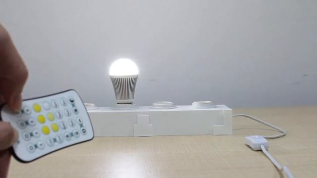 CO810 Dimmable LED Light Bulb with remote - Pairing operation (new) смотреть онлайн