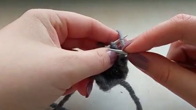 Как вязать изнаночную петлю спицами смотреть онлайн