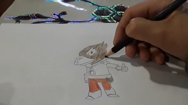 Как нарисовать Ворона из Brawl stars 'рисование' смотреть онлайн