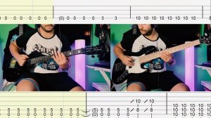 Rammstein - Radio |Guitar & Bass Cover| |Tab|