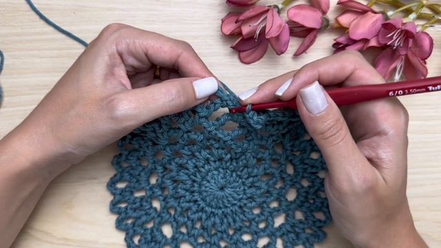 Sousplat De Crochê Rendado - Facil, Lindo E Economico /Passo A Passo / Sousplat Crochet Pattern