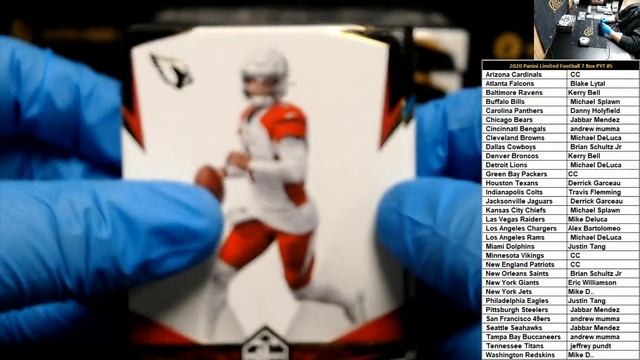 2020 Panini Limited Football Hobby 7 Box Pick Your Team #5 смотреть онлайн