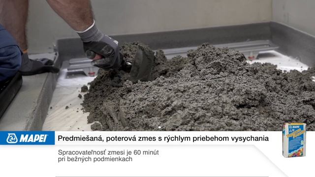 MAPEI | TOPCEM PRONTO - Rýchloschnúci Poter