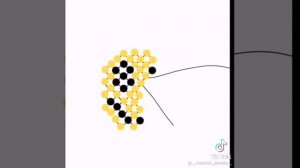 Туториал на объемного смайлика из бисера!