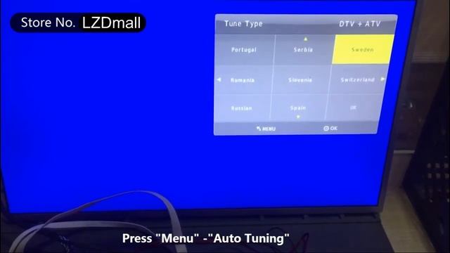 3663 DVB-C DVB-T2 DVB-T Universal LCD TV Controller Driver Board смотреть онлайн