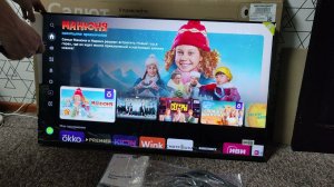 Умный, смарт телевизор Sber 4K UHD 43", SDX-43U4126.