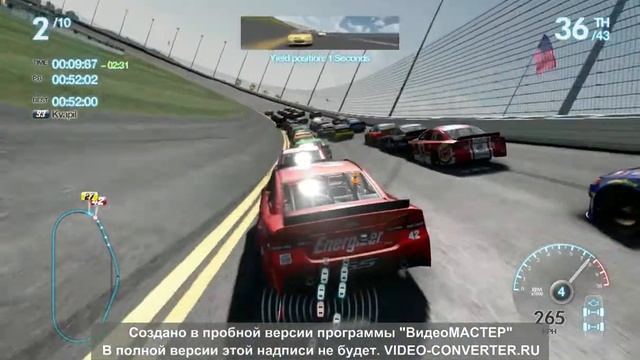 Обзор игры "NASCAR The Game 2013" смотреть онлайн