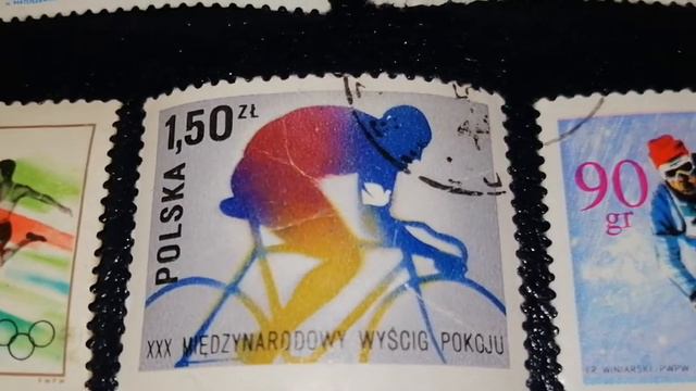 Почтовые марки Польши 🇵🇱 (Спорт 1966 -1972 года) смотреть онлайн