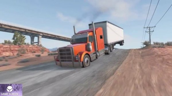 BMG Drive Американский грузовик против европейского грузовика