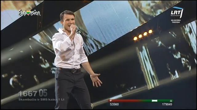 Eurovision 2014 Lithuania @ Vaidas Baumila atliko muzikinį kūrinį "Dying" смотреть онлайн