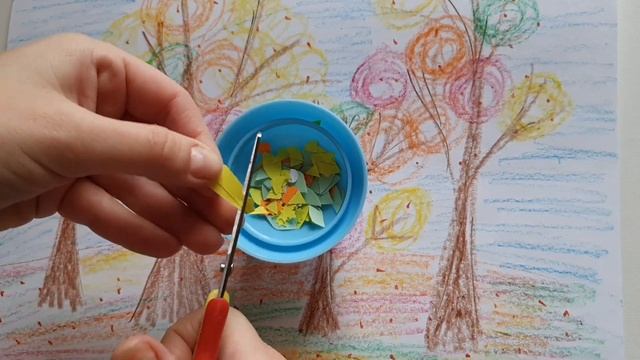 Поделки с детьми. Листопад. смотреть онлайн