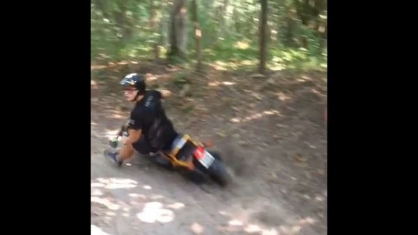 Honda zoomer 50 hrc full gass ;)