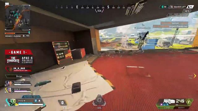 Casting an Apex Legends Tournament | APAC-S Cash Cup 4 | Game 1 смотреть онлайн