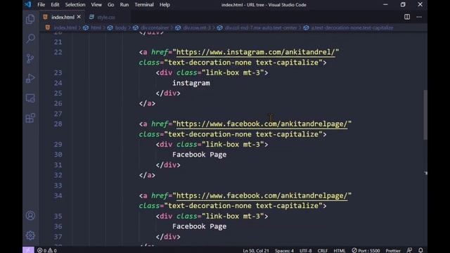 Building a Linktree clone with HTML, CSS and Bootstrap.| Live Coding смотреть онлайн