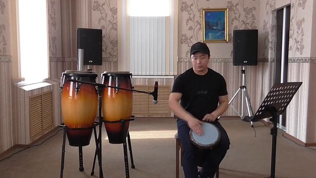 Мастер-класс от артиста филармонии Данияра Кустанова "Обучение игре на ударных инструментах" смотреть онлайн