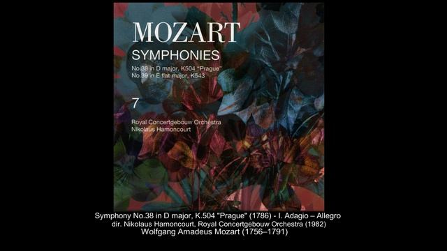 W.A. Mozart - Symphony No.38, K.504 'Prague' (dir. Nikolaus Harnoncourt, 1982) смотреть онлайн