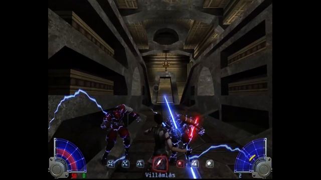 Star Wars Jedi Knight:Jedi Academy "Korriban - Sith Catacombs" [Max Difficulty,Hungarian Language] смотреть онлайн