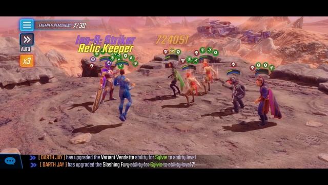 Take Down MLF, Move Onto City Dark Dimension 6 Cosmic Node 3 Day 35 Marvel Strike Force MSF смотреть онлайн