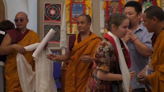 Церемония разрушения мандалы Манджушри (24.07.2016) смотреть онлайн