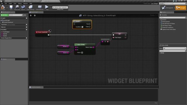 WTF Is? String: Select String Node in Unreal Engine 4 ( UE4 ) смотреть онлайн