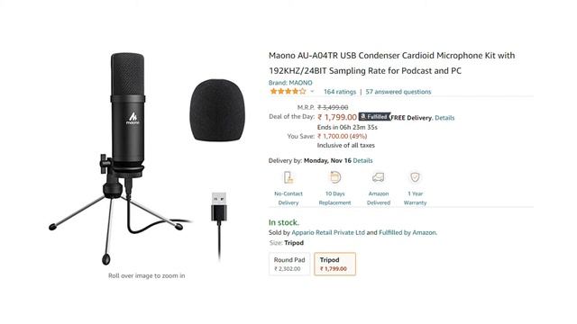 Budget Studio Microphones for Youtube, Facebook, Insta etc. | Maono Series | A R Infinity | Tamil