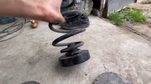 Поднимаем зад VW Passat B5/Audi a4 b5 при помощи ланосовских простачок