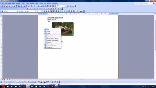 Вмъкване на картинка и форматирането й прямо текста смотреть онлайн