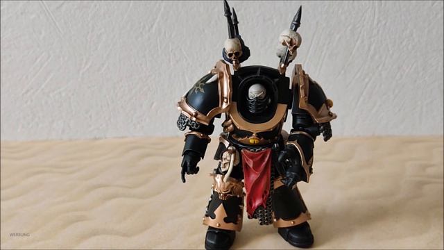 Joy Toy Warhammer 40.000 Chaos Space Marines Black Legion Chaos Terminator 1:18 Actionfigur Unboxin