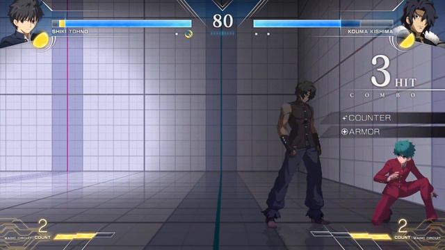 【メルブラ】S+ 志貴│SHIKI vs S+ 紅摩│KOUMA【MELTY BLOOD TYPE LUMINA】 смотреть онлайн